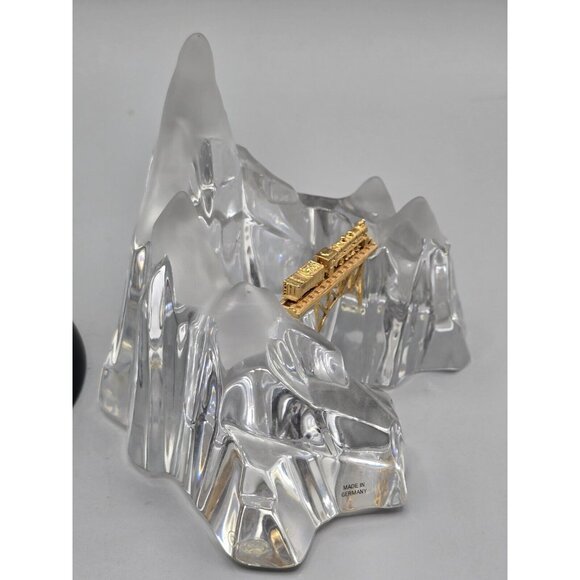 Franklin Mint‎ Orient Express Train Crystal Alps Gold Plate 1989 Gold Legend - Picture 7 of 10